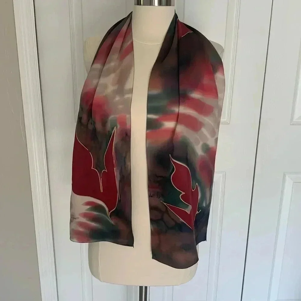 Danielle Paquet Quebec silk scarf